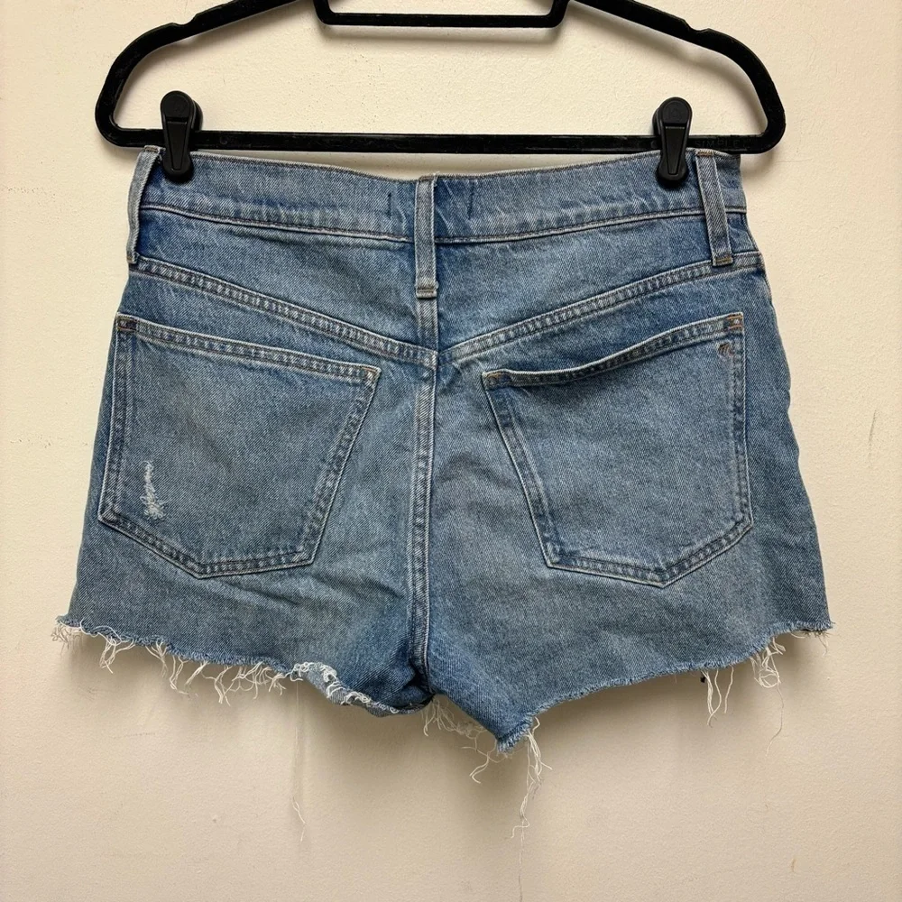 Madewell The Perfect Jean Short Snyder Wash Tencel Edition